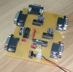 low-cost rs232 multiplexer